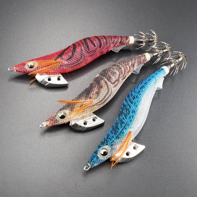 YAMASHITA EGI-OH K GLOBAL COLOURS SQUID JIGS (SIZES #2.5 - #3.5)