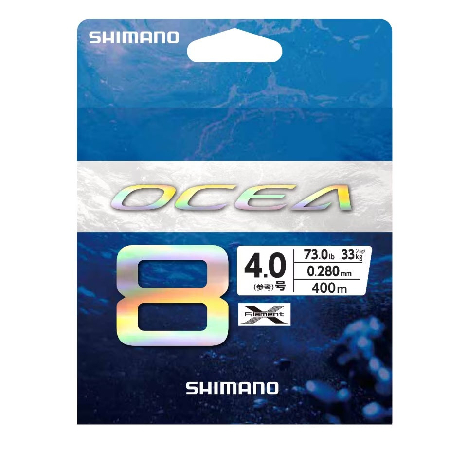 SHIMANO OCEA X8 PE BRAID LINE (MULTI COLOUR)