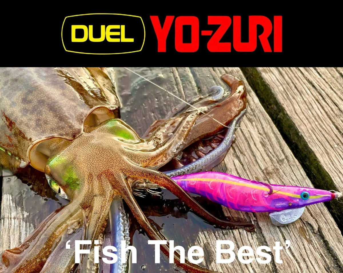 YO-ZURI AURIE Q 3D PRISM SQUID JIGS (SIZES #3.0 & #4.0)