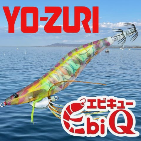YO-ZURI EGI EBI Q SQUID JIGS (SIZES #3.0 & #3.5)