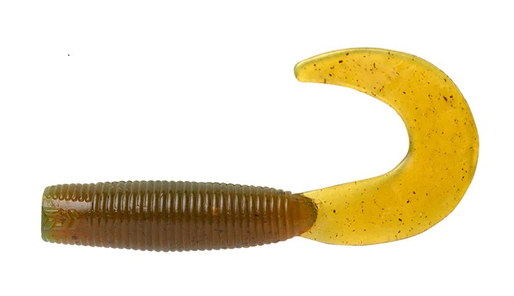 DAIWA BAIT JUNKIE GRUB 2.5 INCH - COLOUR: 01 MOTOR OIL UV