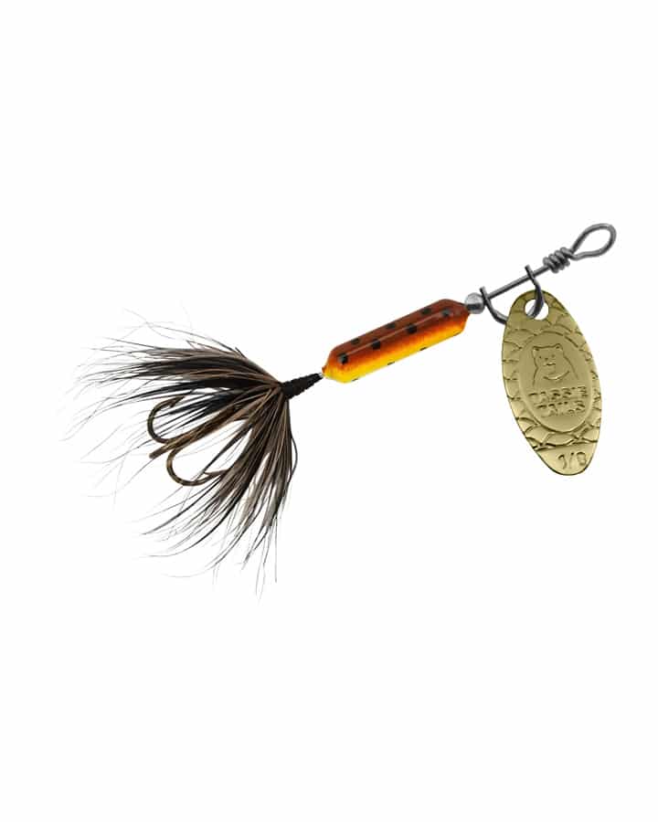 TASMANIAN DEVIL - TASSIE TAILS 3.5G (1/8OZ) COLOUR #01 BROWN TROUT