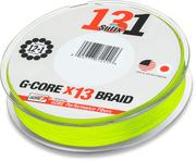 SUFIX 131 G-CORE X13 BRAID (20LB) 150YDS - CHARTREUSE