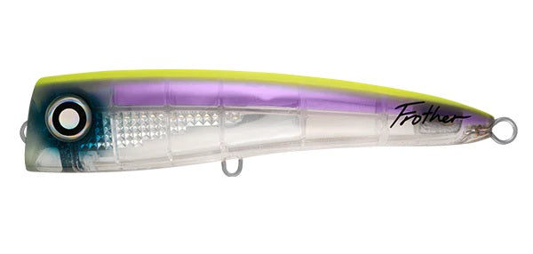 DAIWA SALTIGA FROTHER 170F COLOUR LI CLEAR YELLOW TOP