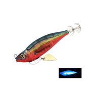 LITTLE JACK HUGGOS (SQUID JIG) 90MM - COLOUR: 05 GREEN/RED
