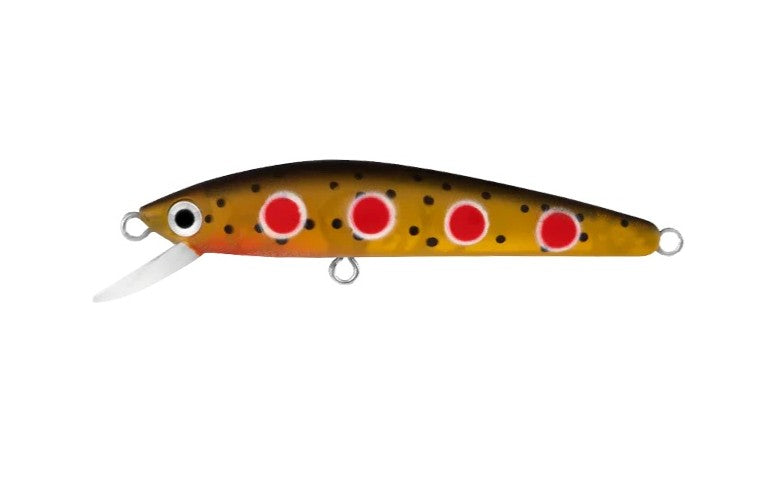 DAIWA SILVERCREEK MINNOW 60F COLOUR MATTE GOLD PUP