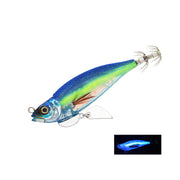 LITTLE JACK HUGGOS (SQUID JIG) 75MM - COLOUR: 06 CLEAR BLUE/UV