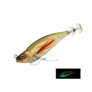 LITTLE JACK HUGGOS (SQUID JIG) 75MM - COLOUR: 07 AJI/GLOW