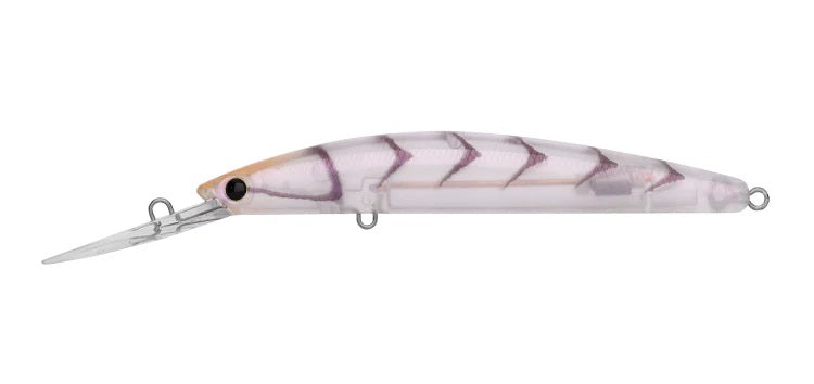 DAIWA DOUBLE CLUTCH 95SP COLOUR PURPLE SUJI PRAWN
