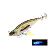 LITTLE JACK HUGGOS (SQUID JIG) 90MM - COLOUR: 09 NUDE FLASH/UV