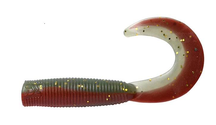 DAIWA BAIT JUNKIE GRUB 2.5 INCH - COLOUR: 17 CAMO UV
