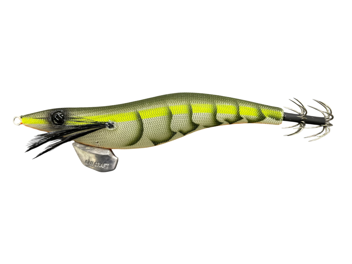 GAN CRAFT EGI JYA 3.5 COLOUR #18 OLIVE REAL SHRIMP