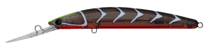 DAIWA DOUBLE CLUTCH 95SP COLOUR GHOST BLACK RED SUJI