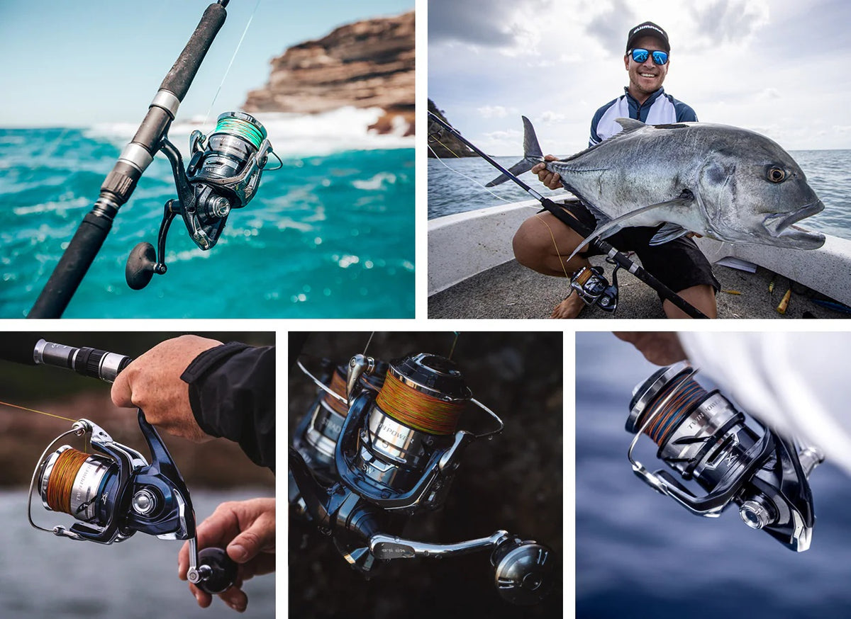SHIMANO 21 TWIN POWER SW 5000HG (C) SPIN REEL