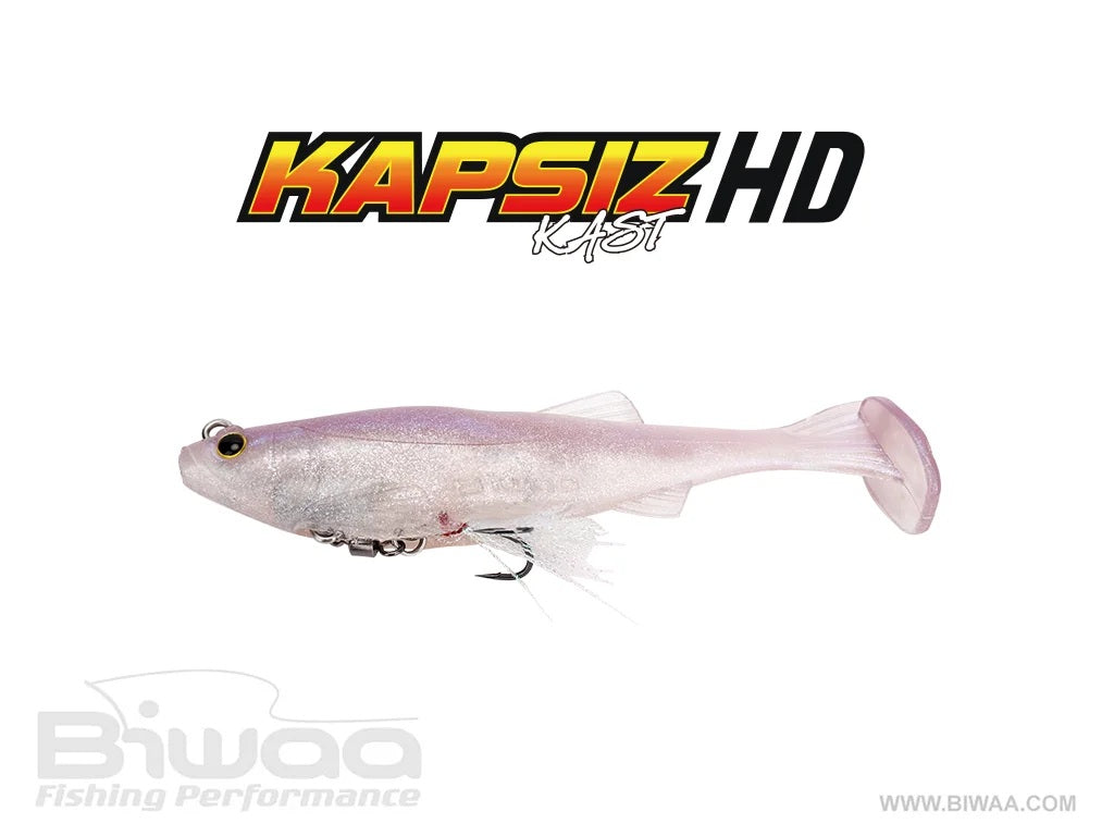 BIWAA KAPSIZ KAST HD 6 (RIGGED SOFT-PLASTIC SWIMBAIT) COLOUR #305 LAVENDER