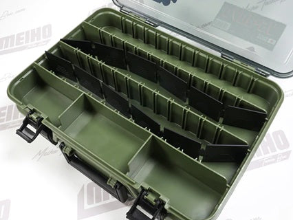 VERSUS MEIHO VS-3070 GREEN TACKLE CASE