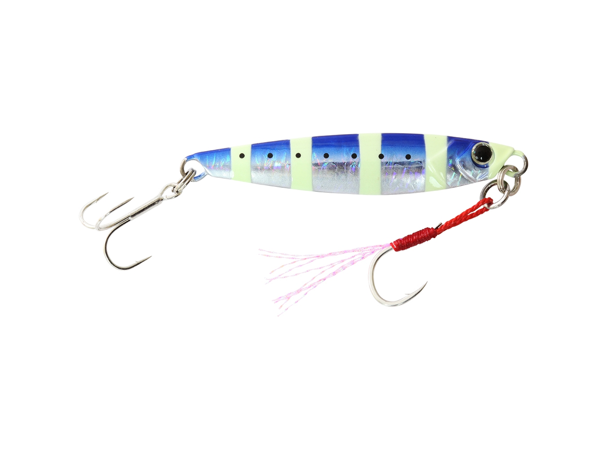 MAJOR CRAFT JIGPARA SHORT 40G - COLOUR: 30 ZEBRA IWASHI
