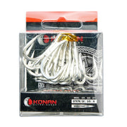KONAN GTX76 TREBLE HOOK (5X STRONG) #3/0 (6 PIECE PACK)