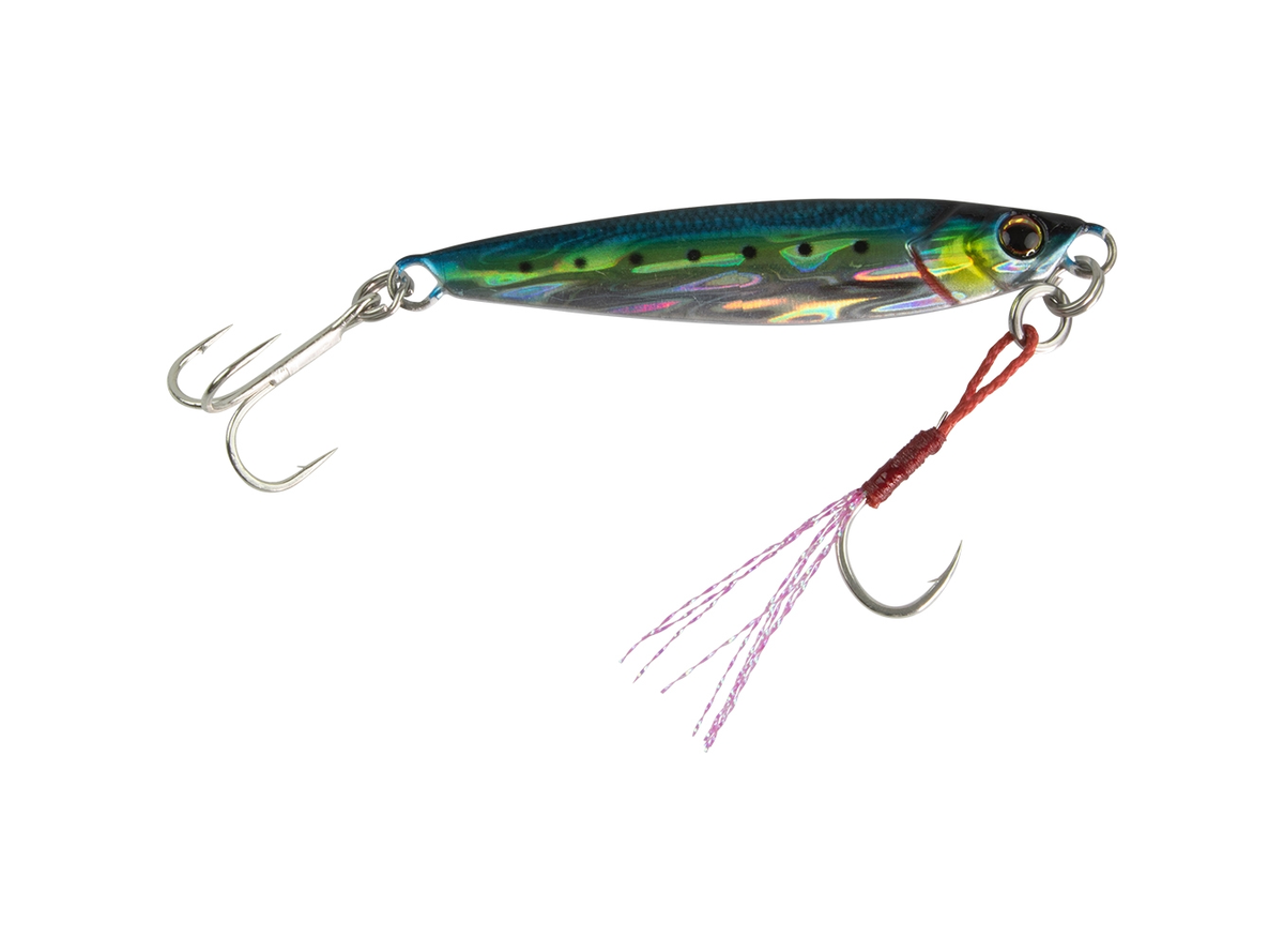 MAJOR CRAFT JIGPARA SHORT 50G - COLOUR: 81 LIVE KIN IWASHI