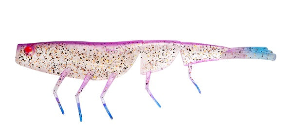 DAIWA BAIT JUNKIE PRAWN 7 INCH - COLOUR: 95 PURPLE PANTHER