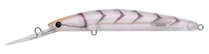 DAIWA DOUBLE CLUTCH 75SP COLOUR PURPLE SUJI PRAWN