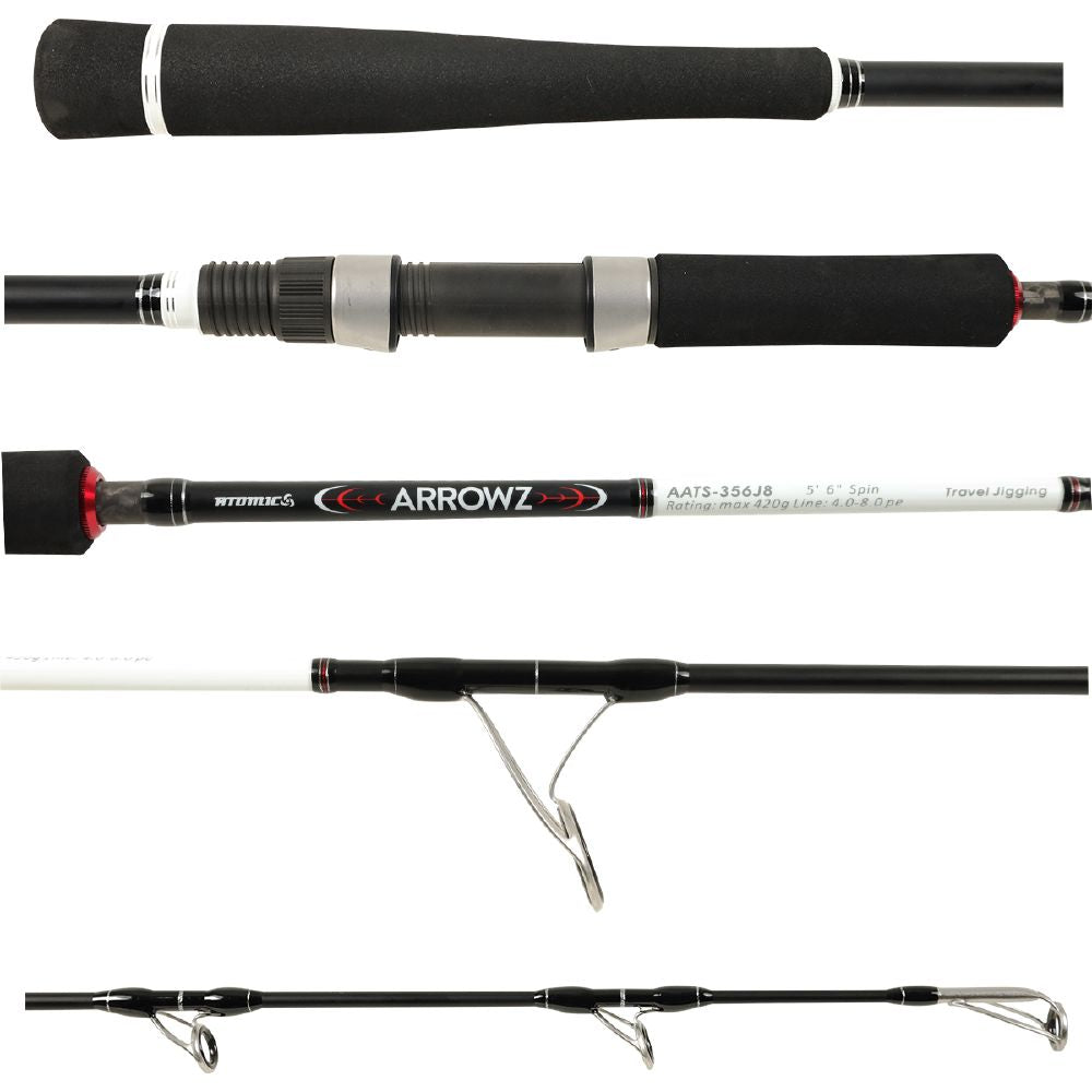 ATOMIC ARROWZ G3 TRAVEL JIGGING SPIN 356J2