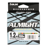 SUNLINE ALMIGHT 'SINKING' BRAID PE0.4 (7.2LB) 150M - OLIVE
