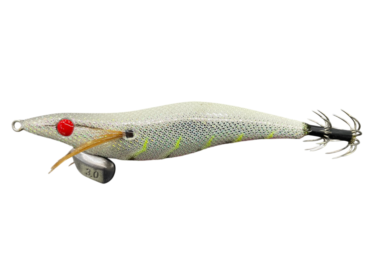 GAN CRAFT EGI JYA 3.0 COLOUR #AUS-19 WHITE FLUFFIE
