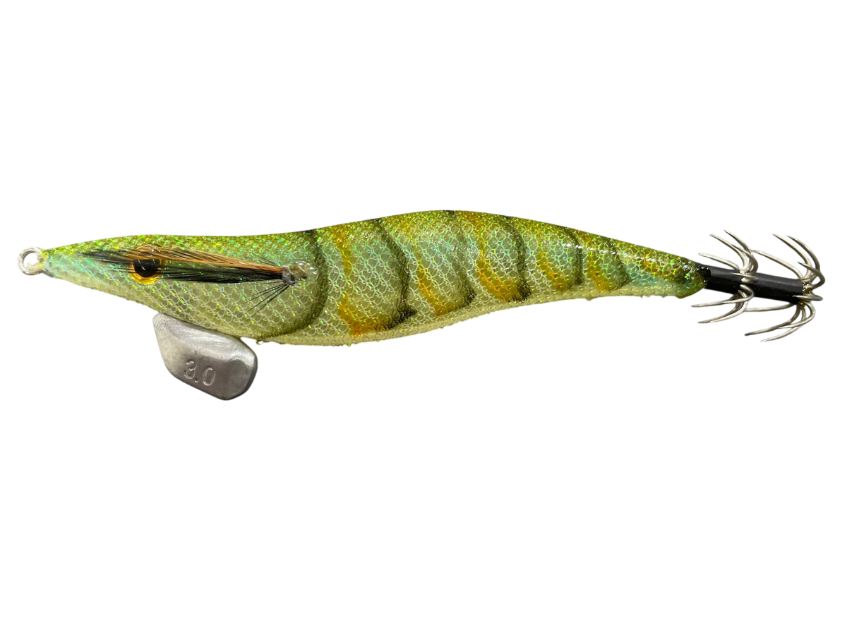 GAN CRAFT EGI JYA 3.0 COLOUR #AUS-20 GREEN PRAWN UV