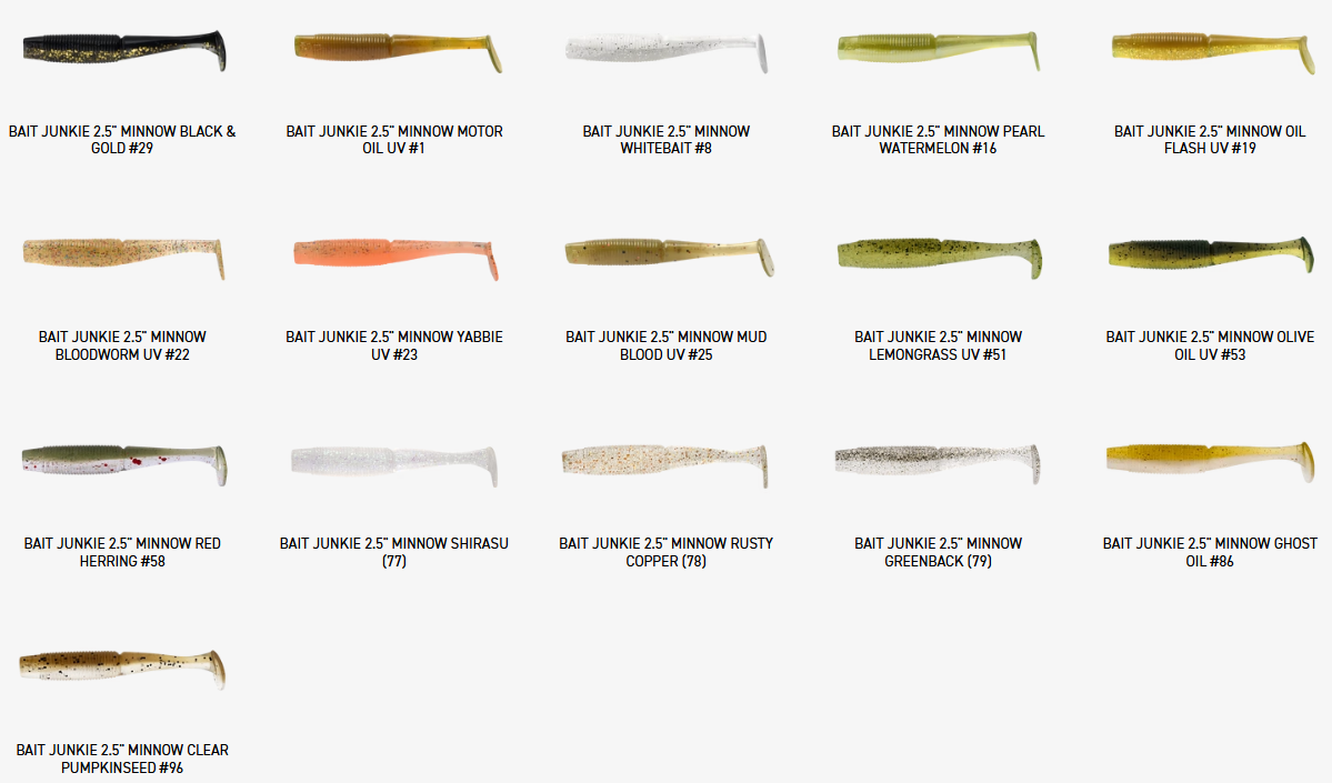 DAIWA BAIT JUNKIE MINNOW 2.5 INCH - COLOUR: 29 BLACK & GOLD