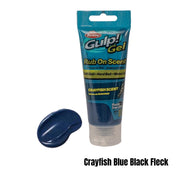 BERKLEY GULP GEL RUB ON SCENT - CRAYFISH BLUE BLACK FLECK (80ML TUBE)