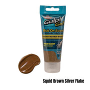 BERKLEY GULP GEL RUB ON SCENT - SQUID BROWN SILVER FLAKE (80ML TUBE)