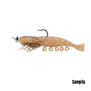 BERKLEY POWERBAIT CULLSHRIMP 5 INCH - COLOUR: SANGRIA