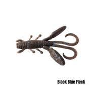 BERKLEY POWERBAIT MAXSCENT CRITTER HAWG 2.6 INCH - COLOUR: BLACK BLUE FLECK