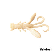 BERKLEY POWERBAIT MAXSCENT CRITTER HAWG 2.6 INCH - COLOUR: WHITE PEARL