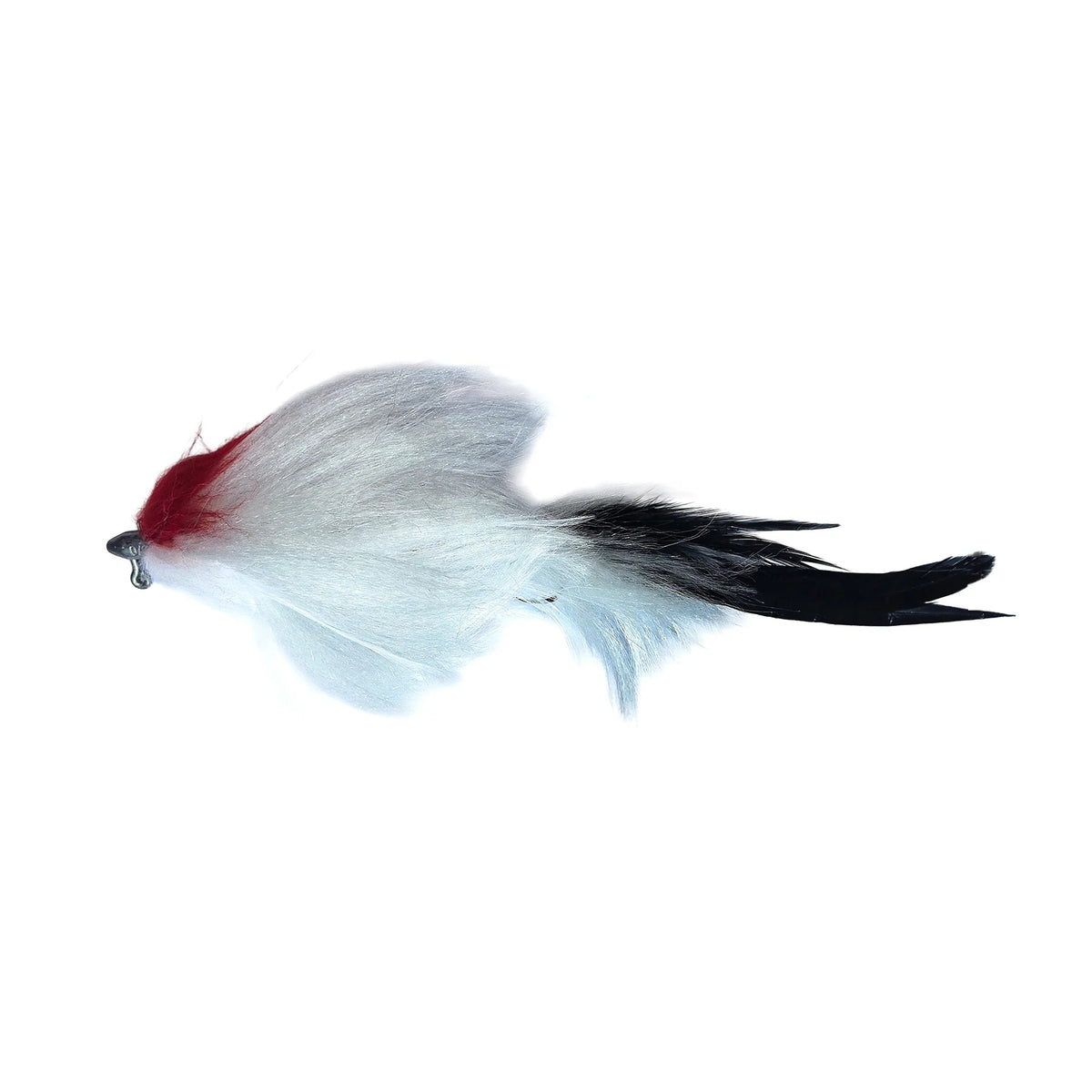FEATHER STRIKE JIG FLY 3/4OZ (WITH REAR TREBLE HOOK) - COLOUR: BIN CHICKEN