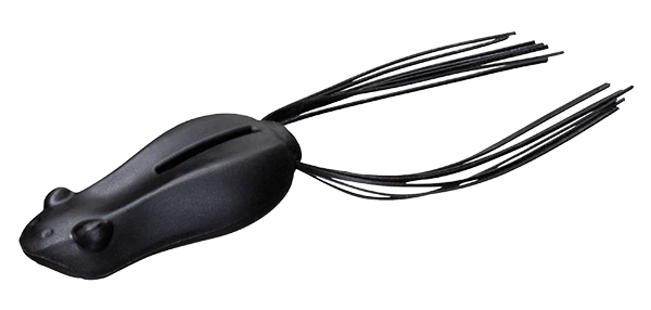 DAIWA BAIT JUNKIE KIKKER WALKER 3.7 INCH COLOUR 13 BLACK UV