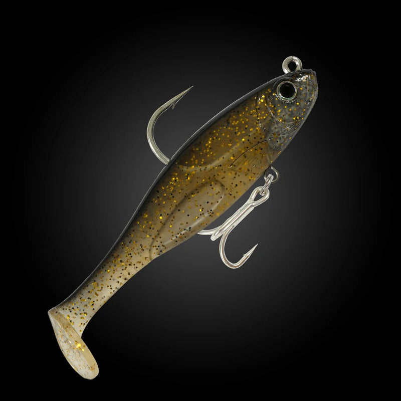 FISHCRAFT DR SHAD 150MM COLOUR: BLACK & GOLD