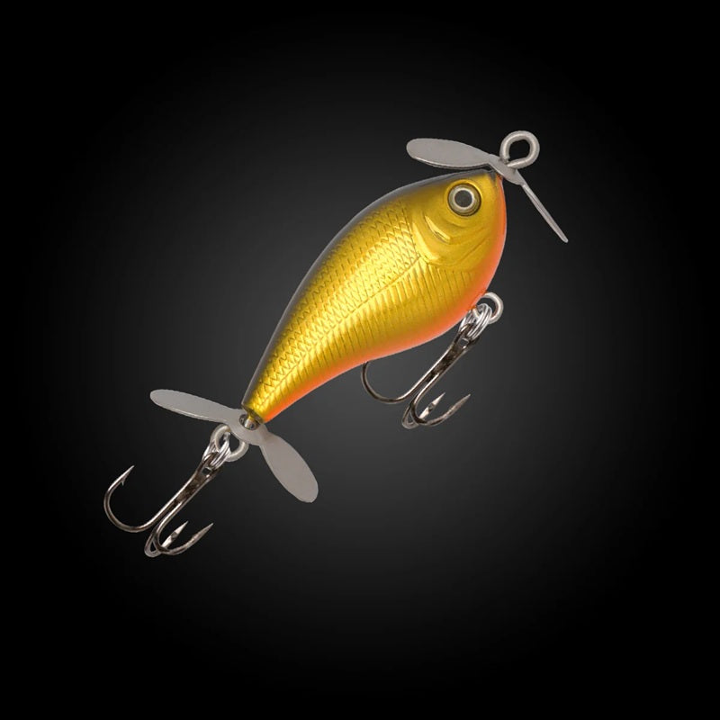 FISHCRAFT FIZZ BUG 38 - COLOUR: BLACK GOLD