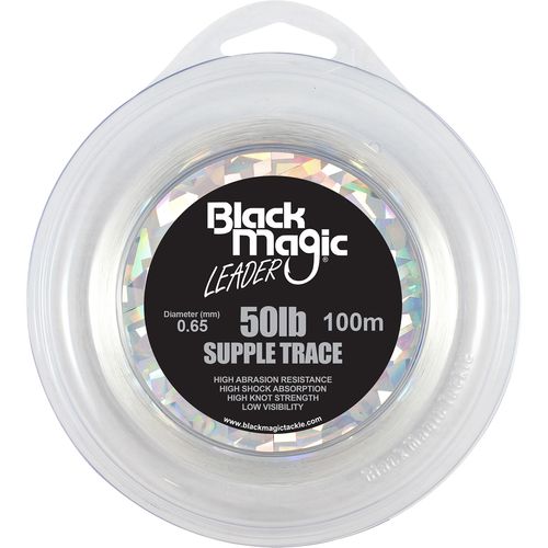 BLACK MAGIC LEADER SUPPLE TRACE 60LB - 100M