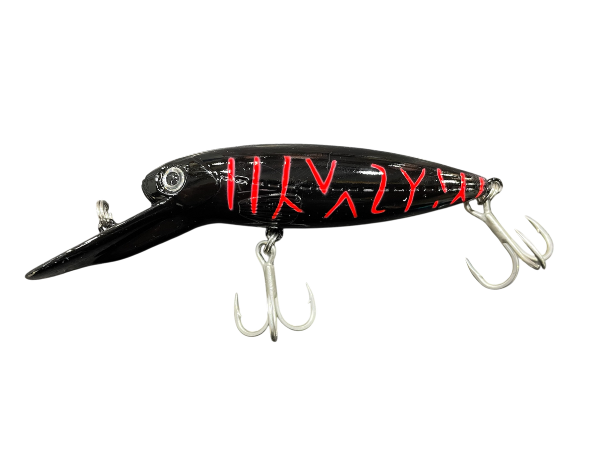 MASTER BAIT MB SQUIRTS FLOATING 105MM 12.5G COLOUR BLACK RED