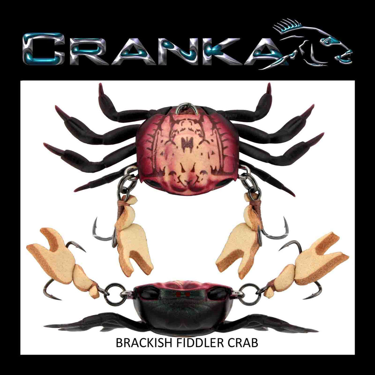 CRANKA CRAB LIGHT 50MM (3.9G) - COLOUR: BRACKISH FIDDLER CRAB