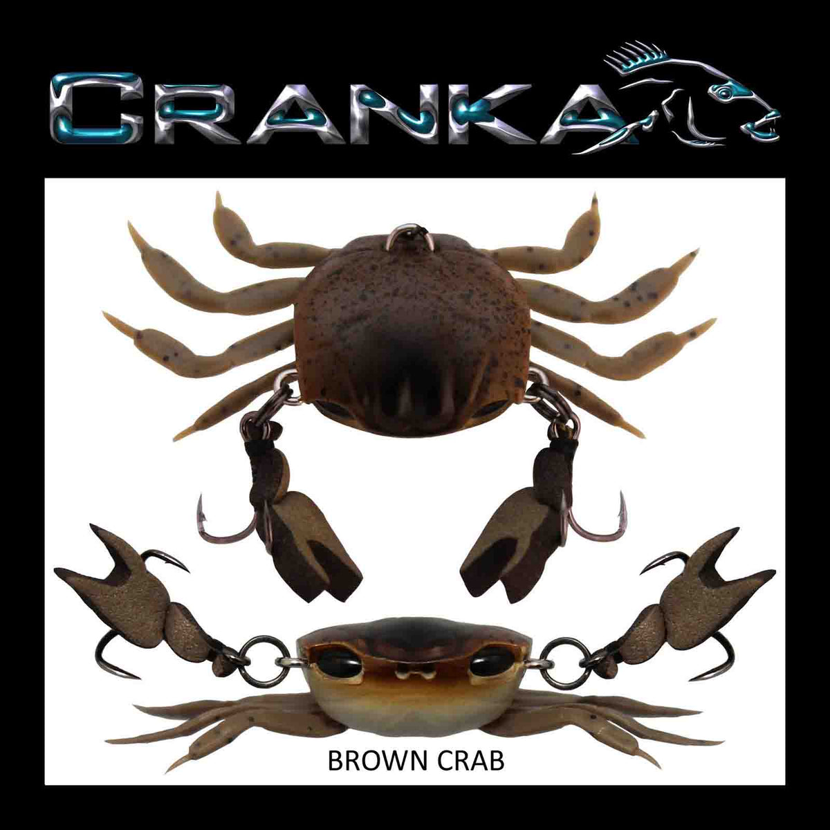 CRANKA CRAB 65MM (9.5G) - BROWN CRAB