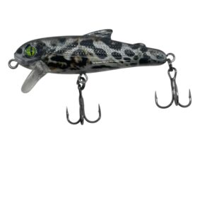 BULLET MINNOW 5CM FLOATING SILENT COLOUR LEOPARD TREE FROG