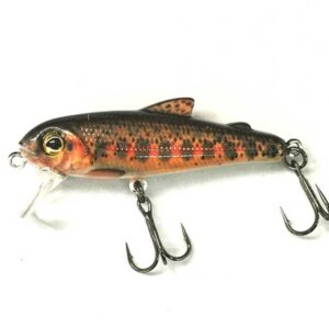 BULLET MINNOW 5CM SUSP RATTLE REDB DACE