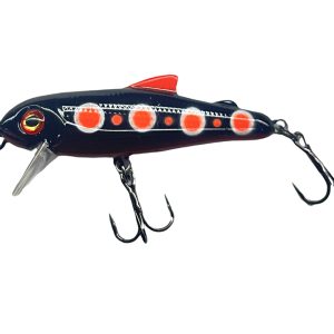 BULLET MINNOW 5CM FLOAT SILENT BLK WIDOW