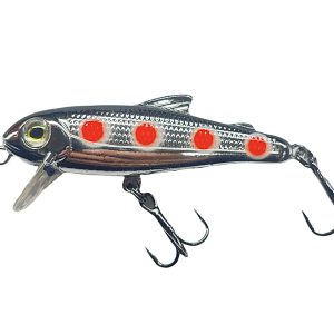 BULLET MINNOW 5CM SINKING SILENT RAINBOW TROUT