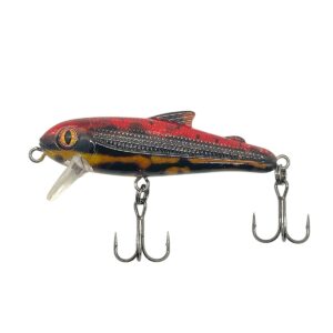 BULLET MINNOW 5CM FLOATING SILENT COLOUR RED TREE FROG