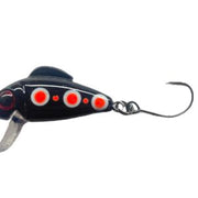 BULLET MINNOW 3CM PAINT SIL BLACK WIDOW