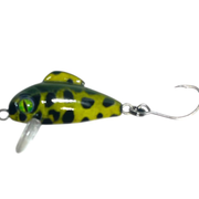 BULLET MINNOW 3CM PAINTED SILENT SINKING COLOUR LEOPARD TREE FROG